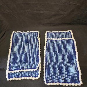 Set of 4 Hand-Crocheted Placemats